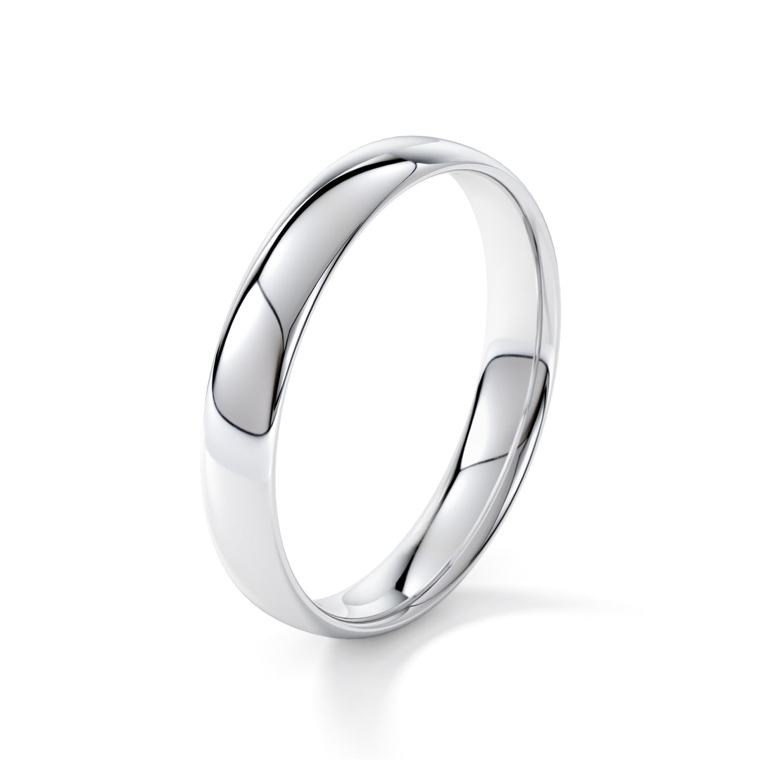 Shops New 18k white gold men wedding ring